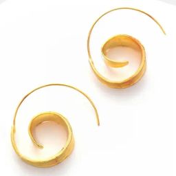 Sohi Gold Plated Designer Drop Earrings-image-12