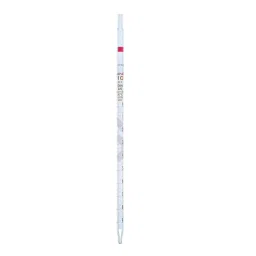 Biohall 0.1 ml Clear Class A Graduated Pipette Type-1 with Batch Certificate, BLS.MA.B1 (Pack of 2) image 1