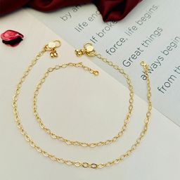 Anouk Set Of 2 Gold-Plated Anklets-5
