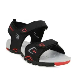 Campus Men's ART Black Floater Sandals-image-22