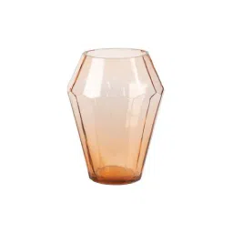 Home4U Brown Glass Vase - Set of 1-15