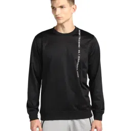 Reebok Black Round Neck Sweatshirt-image-43