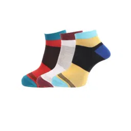 Dollar Multicolor Ankle Length Socks (Pack of 3)-image-87