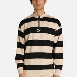 Puma Beige Full Sleeves Sweatshirt-image-54