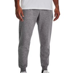 Under Armour Grey Cotton Loose Fit Sports Joggers-image-35