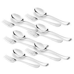 Sumeet Silver Stainless Steel Spoon Set-37
