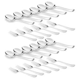 Sumeet Silver Stainless Steel Spoon Set-35