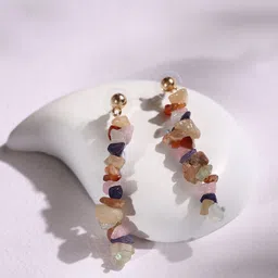 DEEBACO Multicoloured Quirky Drop Earrings-22