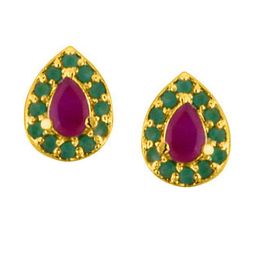 Sri Jagdamba Pearls Dealer Contemporary Drop Earrings-70