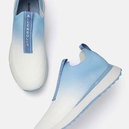 Allen Solly Women Woven Design Slip-On Sneakers-17