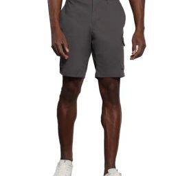 Tommy Hilfiger Dark Ash Cotton Relaxed Fit Shorts-picture-15
