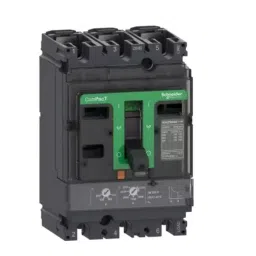 Schneider Electric NSX Fixed Mount 3 Pole 40 A Compact Range MCCB, C10V3TM040-5