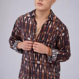 VASTRADO Core Fashion Multi Printed Shirt-image-98