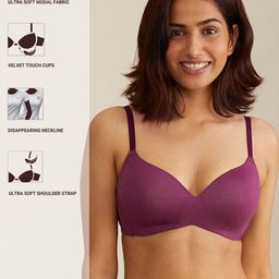 Nykd Medium Coverage Lightly Padded Modal Bra With All Day Comfort image 5