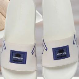 Woodland Men's White Slides-picture-17