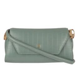 Horra Green Textured Small Cross Body Bag-image-16