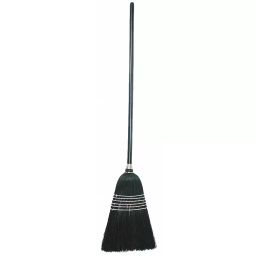TOUGH GUY Black 11-1/2 inch Corn Fiber Corn Broom, 3ZJD8-image-85