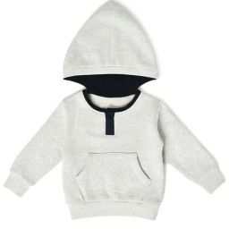MiArcus Kids White & Black Cotton Regular Fit Full Sleeves Sweatshirt-14