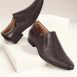 Fausto Men's Brown Formal Loafers-picture-12