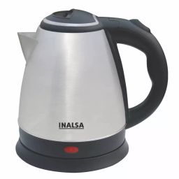 Inalsa Asta Electric Kettle 1350 W Stainless Steel 240 V Auto Off & Boil Dry Protection Black & Silver Color-image-80