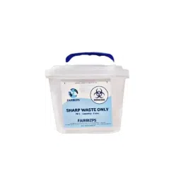FAIRBIZPS Bio-Medical Sharps Container with Blue Handle Square 5 L, FB 5-image-34