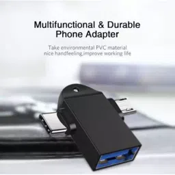 GENERIC USB Type C Micro USB OTG Adapter (Pack of 2) image 2