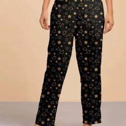 Lyra Carbon Black Printed Pyjamas-picture-31