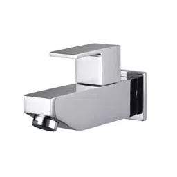 Aquieen Kubix Silver Brass Bib Cock with Wall Flange, AQN 566-image-16