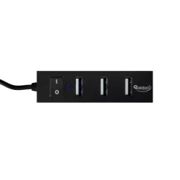 Quantum Black Port USB Hub With Switch 6660 QHMPL-14