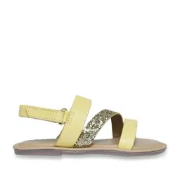 Pantaloons Junior Yellow Ethnic Sandals-picture-3