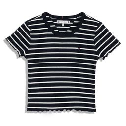 Tommy Hilfiger Girls Pockets Slim Fit T-shirt-image-95