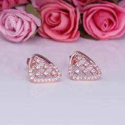 GIVA 92.5 Sterling Silver Set Square Earrings for Women-image-33