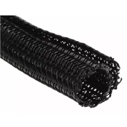 Alpha Wire Cable Sleeve Braided PET Black 9.53 mm Diameter 15 m Length, G1303/8 BK007-image-21