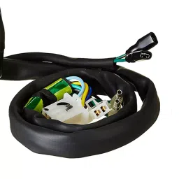 Uno Minda Handle Bar Switch - Left Side (Self Start) with 2 Coupler, 3 Bullet Terminals for Hero CD Deluxe/HF Deluxe/HF Deluxe ECO/HF Deluxe Black (SW-0685K) image 3
