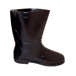 WI Safety Gumboots Rubber Slip Resistant Pull-On Black Size UK10, Chota Hathi-image-38