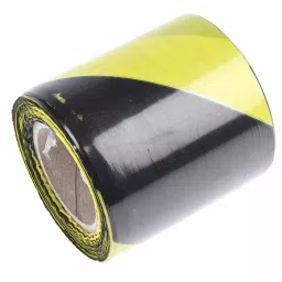 RS PRO Black/Yellow LDPE 100m Barrier Tape, 0.05 mm Thickness Model No 7632109-image-52