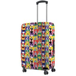 Nasher Miles Polyester 55 cm (20 Inch) Small Protective Luggage Cover - Women Design-14