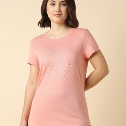 Van Heusen Printed Cotton Short Sleeves Round Neck Relaxed Fit T-shirt-image-28
