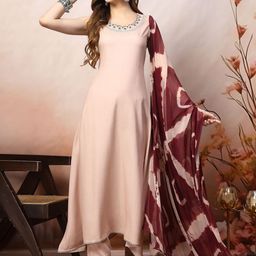 Stylum Women Lace Frills Bows and Ruffles Kurta-24