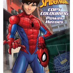 Marvel Spider-Man Copy Colouring Power Heroes Coloring Book - 24 Pages-14