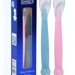 Littloo Baby Medicine Spoon (Blue & Pink) (Pack of 2) | Safe, Simple & Accurate Dosing Every Time-10