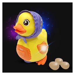 Planet of Toys Musical Egg Laying Walking Bird  Multicolor-95