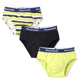 Pine Kids Cotton Elastane Knit Briefs Pack of 3 (Color May Vary)-picture-16