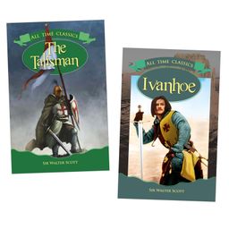 Best of Sir Walter Scott, The Talisman, Ivanhoe, Set of 2 Books - English-19