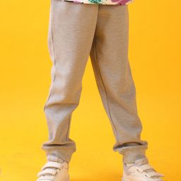 Anthrilo Self Design Joggers - Grey-image-5
