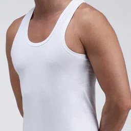 CAVENDERS White Cotton Innerwear Vests-image-38