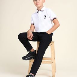 U.S. Polo Assn. Kids Boys Slim Fit Stretchable Jeans-picture-5