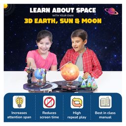 Smartivity DIY Space Shooters STEM Educational & Construction-based Activity Game Kit - 183 Pieces image 2