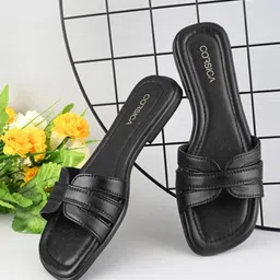 CORSICA Women Open Toe Flats with Bows-19