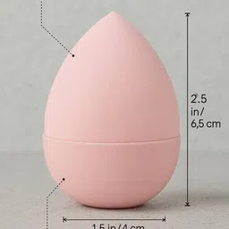 basicare Set Of 6 Beauty Blender With Makeup Brush Set image 5